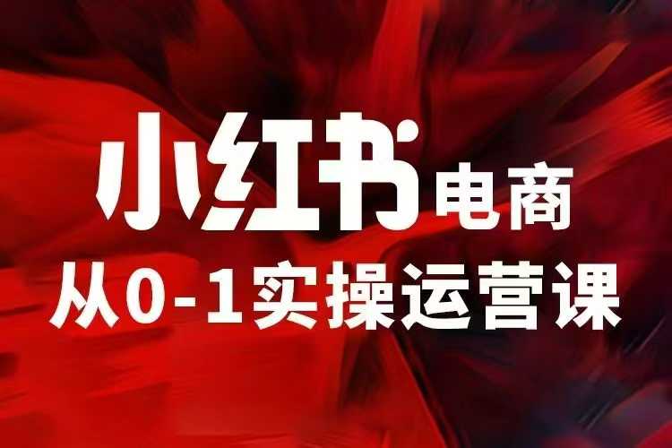 小红书电商运营，97节小红书vip内部课，带你实现小红书赚钱-湘创网