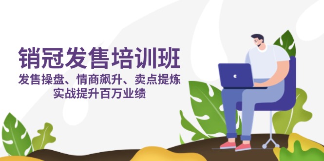 （14203期）销冠 发售培训班：发售 操盘+情商 飙升+卖点 提炼，实战提升百万业绩-湘创网