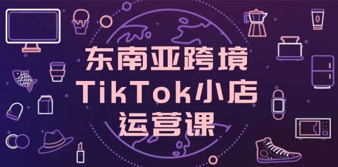 东南亚跨境TikTok小店运营课，掌握店铺设置与流量转化核心技巧-湘创网