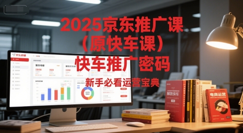 2025京东推广课（原快车课）解锁京东快车推广密码，新手必看运营宝典-湘创网
