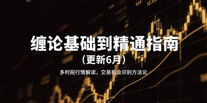 （15184期）缠论基础到精通指南（更新6月）多时段行情解读，交易机会识别方法论-湘创网
