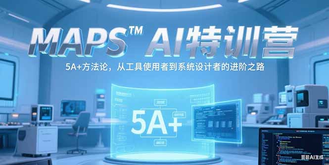 （15215期）MAPSAI特训营，掌握 5A+方法论，从工具使用者到系统设计者的进阶之路-湘创网