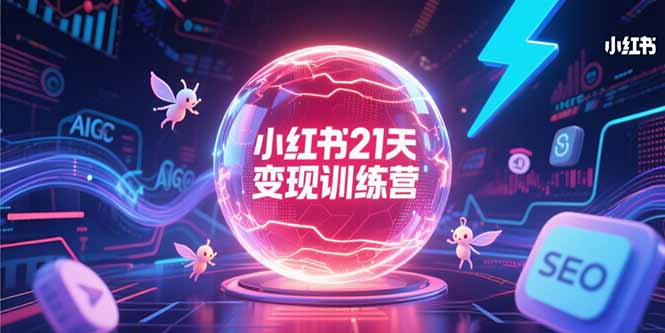 （15328期）小红书21天变现训练营，AIGC工具高效应用，SEO优化核心技巧-湘创网