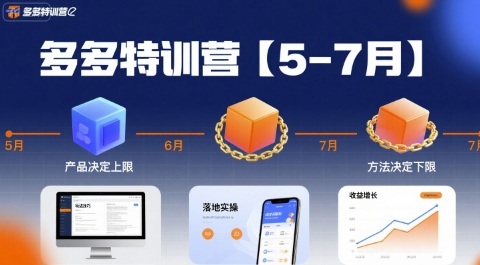 多多特训营【5-7月】产品决定上限，方法决定下限，各种玩法技巧落地实操-湘创网