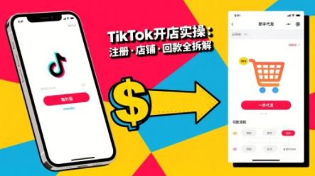 TikTok从开店到投流的进阶课，从基础实操到高阶技巧一网打尽-湘创网