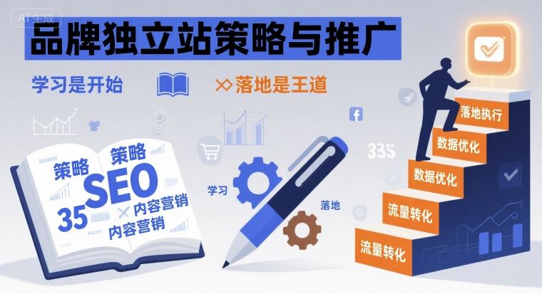 品牌独立站策略与推广，学习是开始，落地是王道-湘创网