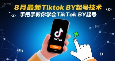 8月最新Tiktok搬运起号技术，手把手教你学会TikTok搬运起号-湘创网