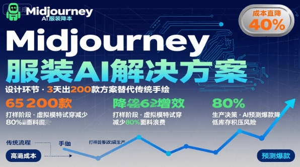 AI在服装领域的运用，使用midjourney做服装辅助企业降低成本-湘创网