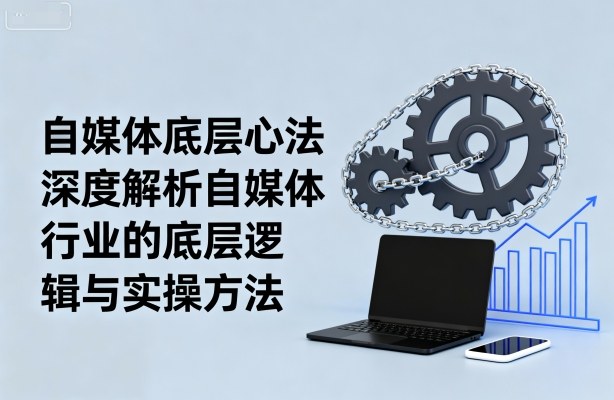 自媒体底层心法，深度解析自媒体行业的底层逻辑与实操方法-湘创网