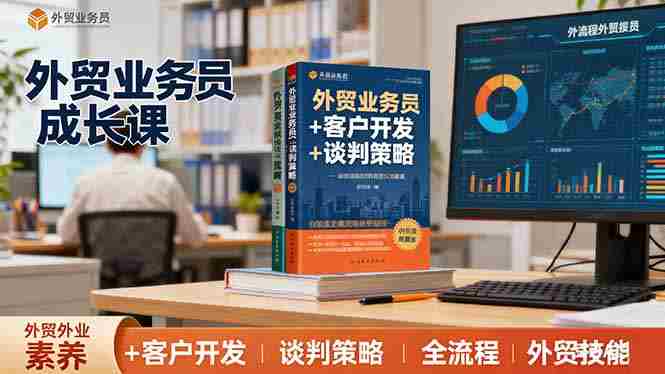 （16250期）外贸业务员成长课：职业素养+客户开发+谈判策略、掌握全流程外贸技能-湘创网