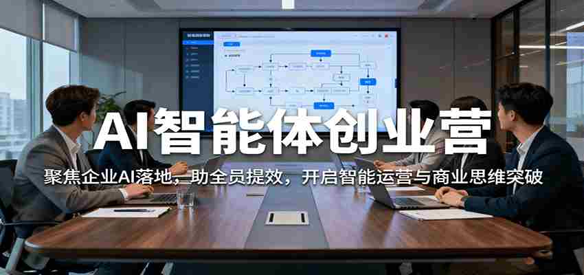 AI智能体创业营：聚焦企业AI落地，助全员提效，开启智能运营与商业思维突破-湘创网