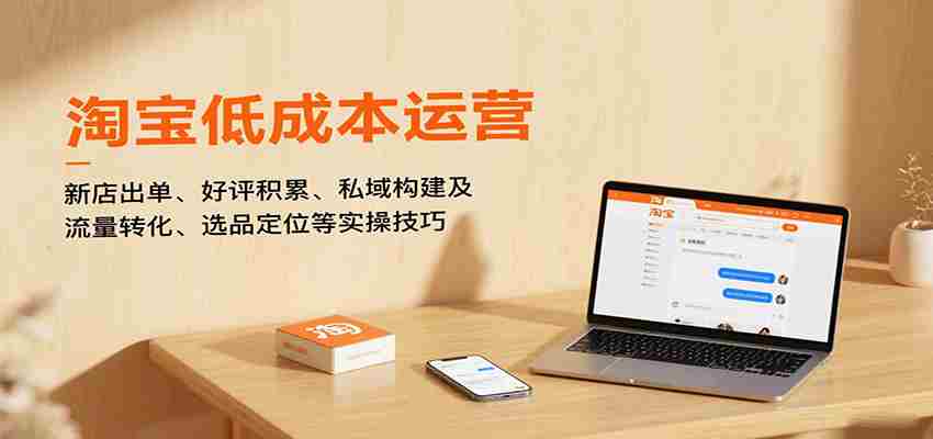 淘宝低成本运营，新店出单、好评积累、私域构建及流量转化、选品定位等（更新10月）-湘创网