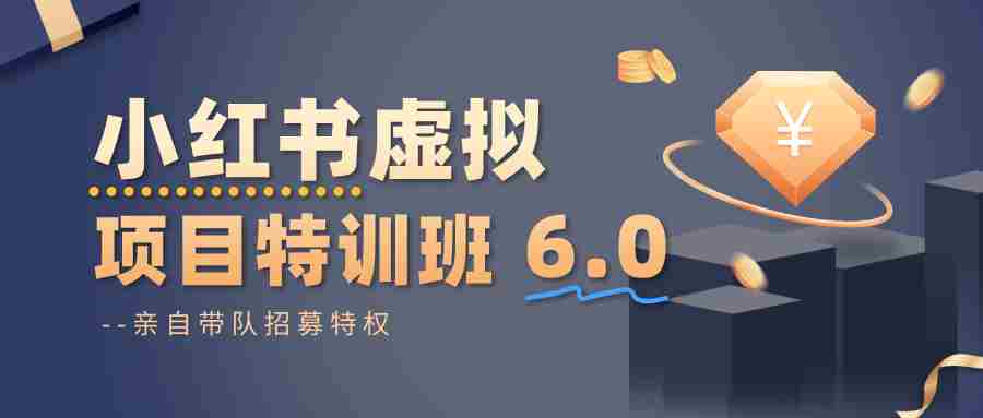 小红书虚拟项目特训班6.0 ，养号/选品/自动发货/爆款笔记（含40节视频课）-湘创网