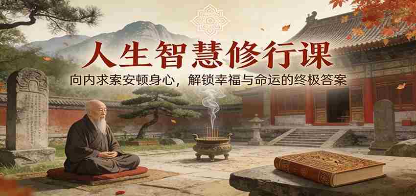 人生智慧修行课：向内求索安顿身心，解锁幸福与命运的终极答案-湘创网