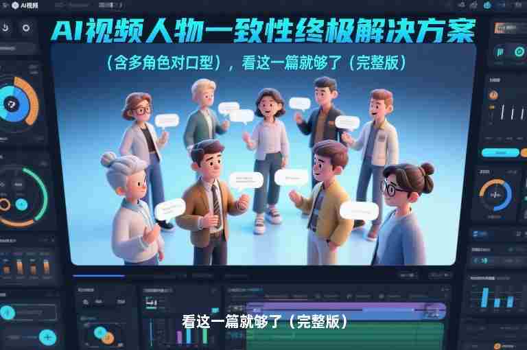 AI视频人物一致性终极解决方案（含多角色对口型），看这一篇就够了（完整版）-湘创网