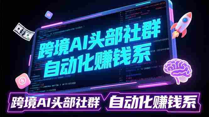（17255期）跨境AI头部社群前沿精选：聚焦可落地的AI实战经验，快速构建你的自动化赚钱系-湘创网