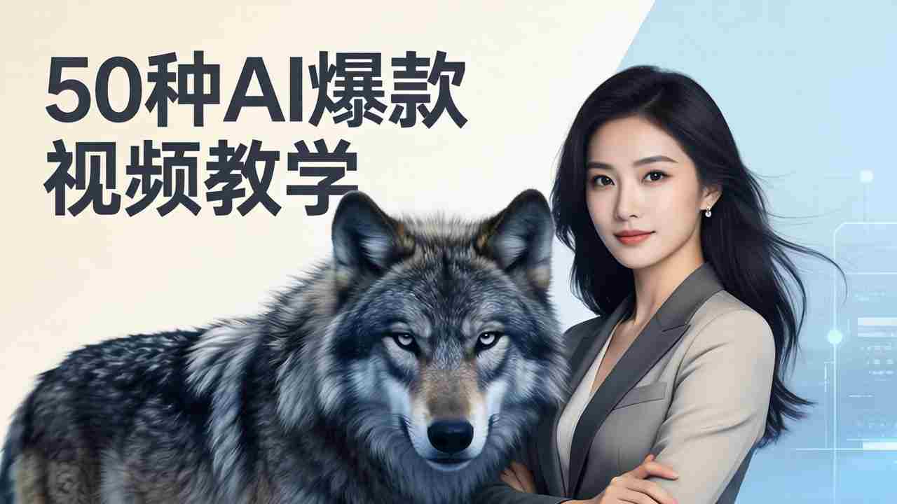 （17815期）50种AI爆款视频教学：影视级古诗词+治愈萌宠+山海经蛟龙，高阶宝典商业落地-湘创网