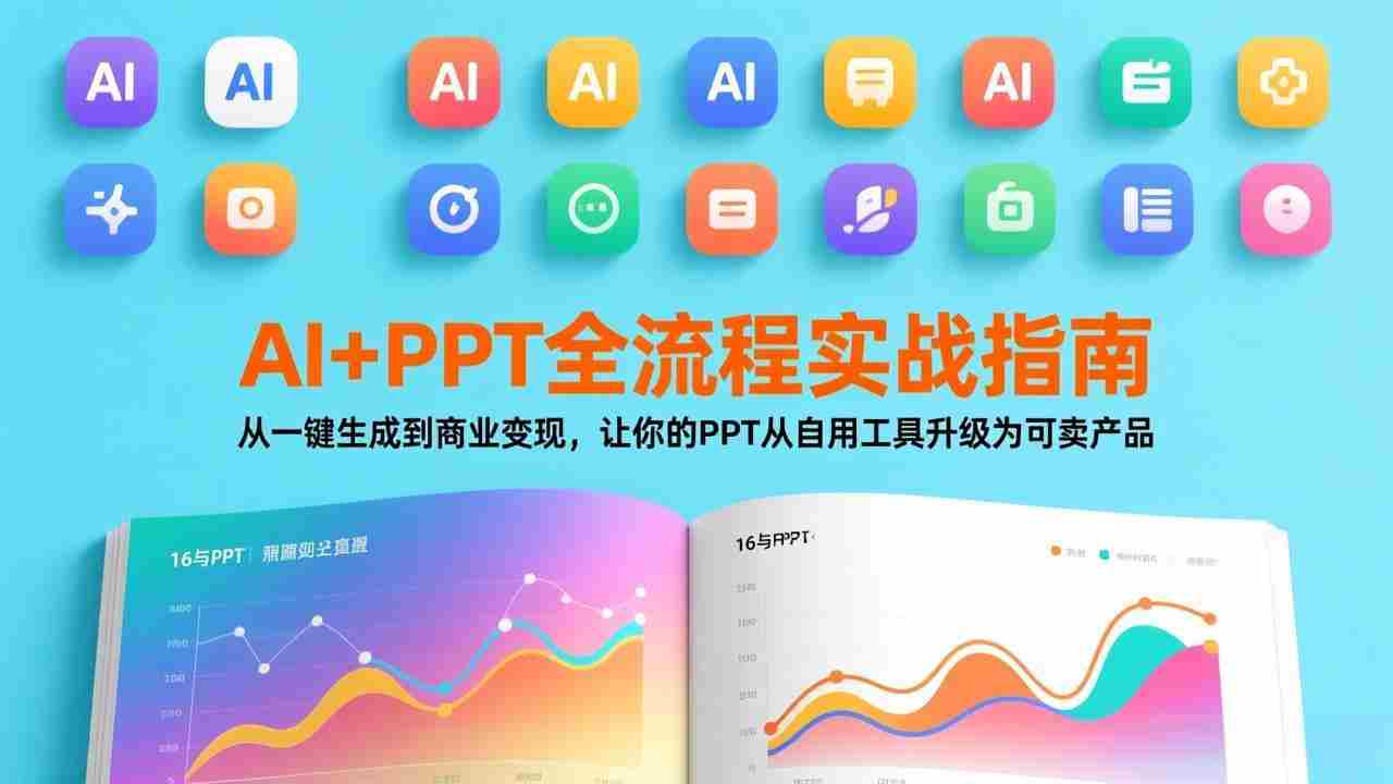 （17565期）AI+PPT全流程实战指南：从一键生成到商业变现，让你的PPT从自用工具升级为可卖产品-湘创网