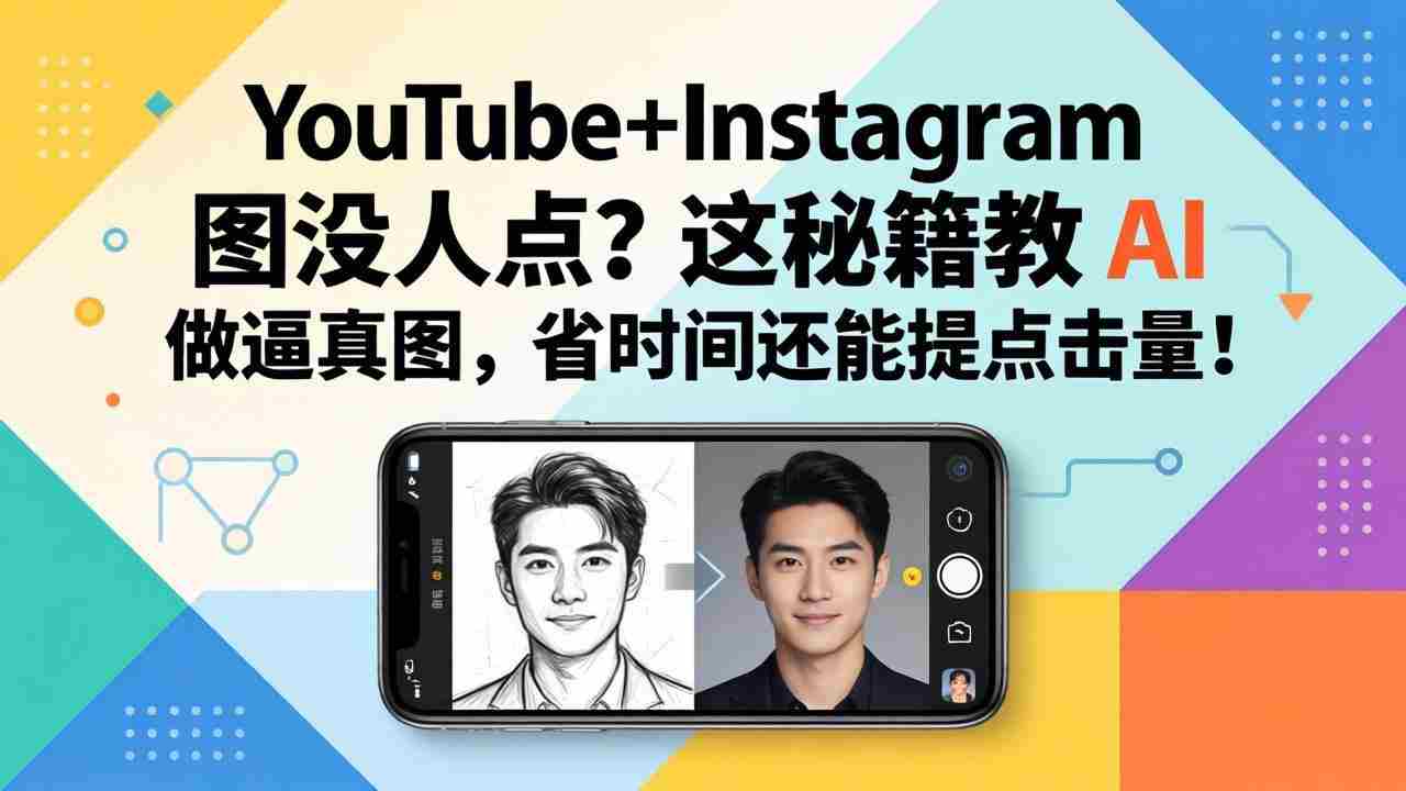 （17911期）YouTube+Instagram图没人点？这秘籍教 AI 做逼真图，省时间还能提点击量-湘创网