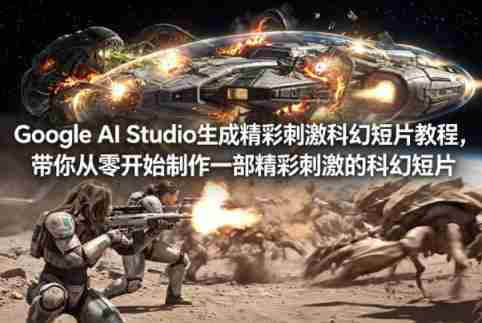 Google AI Studio生成精彩刺激科幻短片教程，带你从零开始制作一部精彩刺激的科幻短片【双语字幕】-湘创网