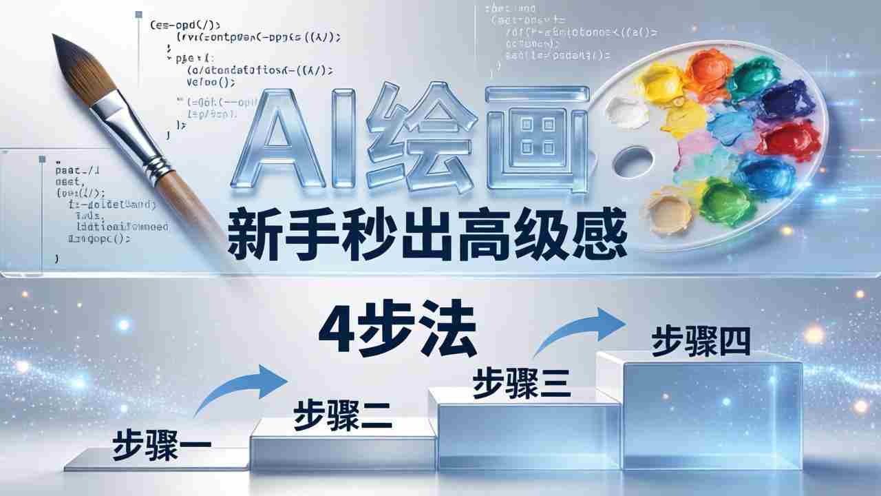 （18225期）AI绘画入门别再硬磕了！即梦4步法：万能提示词公式+BRTR框架，新手秒出高级感-湘创网