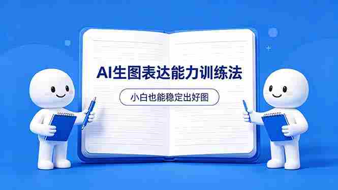 （18377期）AI生图不是做漂亮图，而是表达能力。这套方法让小白也能稳定出好图-湘创网