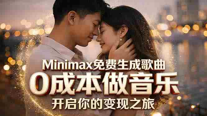 （18401期）Minimax免费生成歌曲实测！0成本做音乐，说唱流行Lofi一键生成-湘创网