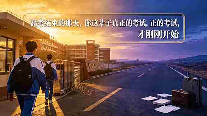 （18968期）付费文章：高考结束的那天，你这辈子真正的考试，才刚刚开始-湘创网