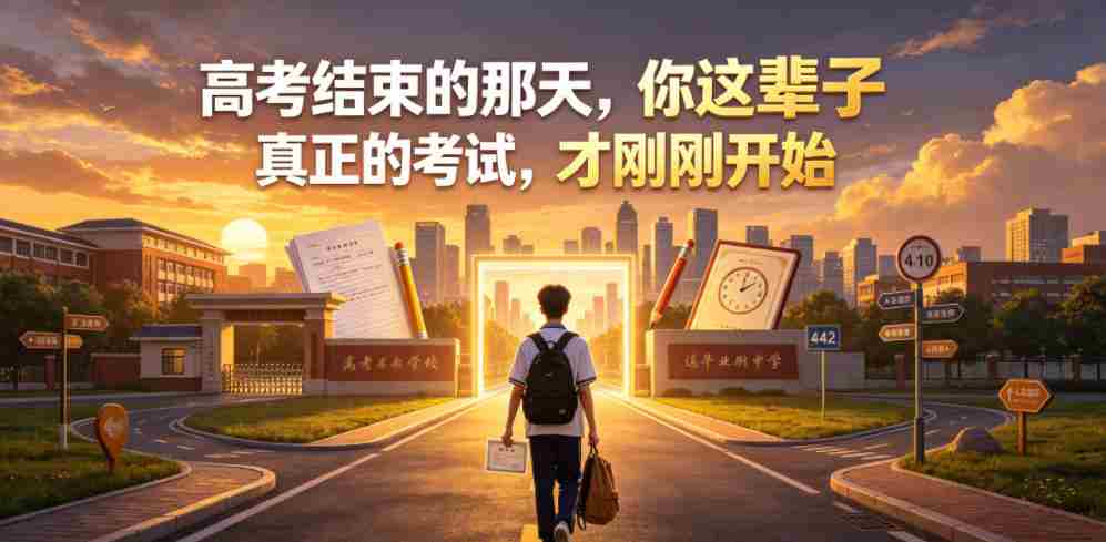 付费文章：高考结束的那天，你这辈子真正的考试，才刚刚开始-湘创网