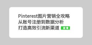Pinterest图片营销全攻略:从账号注册到数据分析,打造高效引流新渠道-湘创网