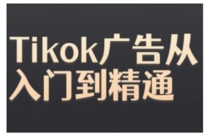 Tiktok Ads实操教程，Tiktok广告从入门到精通-湘创网