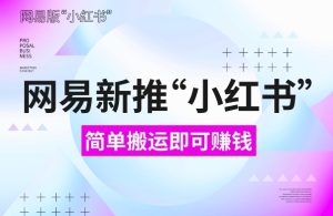 网易官方新推“小红书”,搬运即有收益,新手小白千万别错过(附详细教程)【揭秘】-湘创网