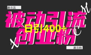 创业粉暴力引流,全平台玩法,一个视频引300+,找对方法和方向,干就行了-湘创网