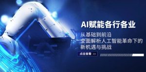 AI赋能各行各业:从基础到前沿,全面解析人工智能革命下的新机遇与挑战-湘创网