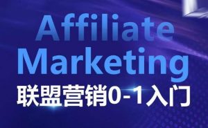 Affiliate Marketing联盟营销0-1入门,联盟营销基本逻辑 联盟平台逻辑及联盟客逻辑全面详解-湘创网