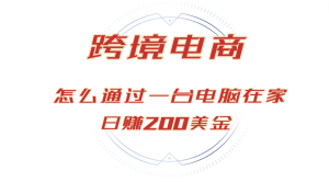 (12997期)日赚200美金的跨境电商赛道,如何在家通过一台电脑把货卖到全世界!-湘创网