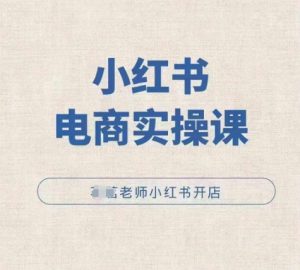 小红薯电商实操课,小红书开店实操必学课-湘创网