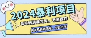 2024暴利项目,闲鱼无货源,每单利润非常大,无脑操作,小白必学-湘创网