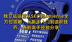 独立站运营从SEO到Adsense全方位攻略,从新手入门到进阶技巧,再到高手经验分享-湘创网