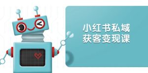 (13955期)小红书私域获客变现:账号设置/内容创作/规则解读/投放策略/获客技巧等-湘创网