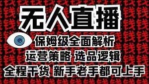 2025无人直播这么做就对了,保姆级全面解析,全程干货,新手老手都可上手-湘创网