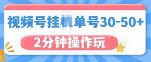 视频号无脑挂JI,单号30-50+,可批量放大-湘创网