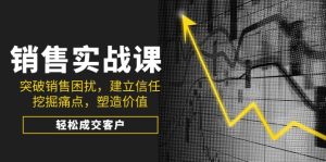 (14297期)销售实战课,突破销售困扰,建立信任,挖掘痛点,塑造价值,轻松成交客户-湘创网