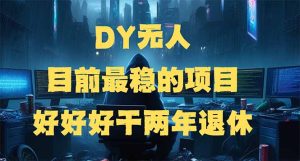 (14263期)DY无人,目前最稳的项目,矩阵放大边旅游边赚钱,好好好干两年退休-湘创网