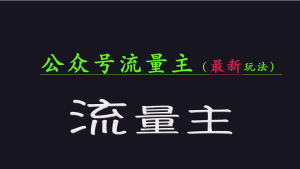 公众号流量全网最新玩法核心,系统讲解各种先进玩法和稳定收益的方法-湘创网