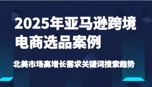2025年亚马逊跨境电商选品案例-北美市场高增长需求关键词搜索趋势(更新)-湘创网