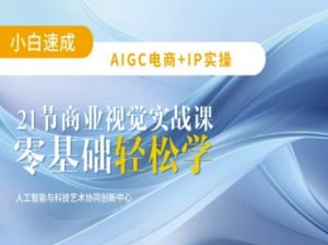 AIGC电商必备实操:21节平面设计实战课,教你玩转AI-湘创网