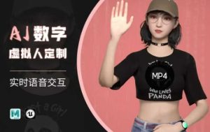 Ai数字人虚拟(智能体)实时语音交互特训营,自行定制超写实角色AI数字人交互技术-湘创网