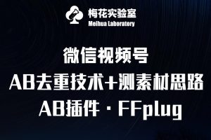 视频号连怼玩法-FFplug玩法AB插件使用+测素材教程-梅花实验室社群专享课-湘创网