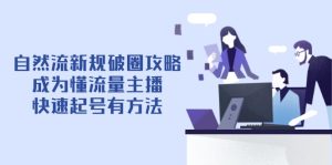 (14489期)自然流新规破圈攻略【4月6更新】:成为懂流量主播,快速起号有方法-湘创网